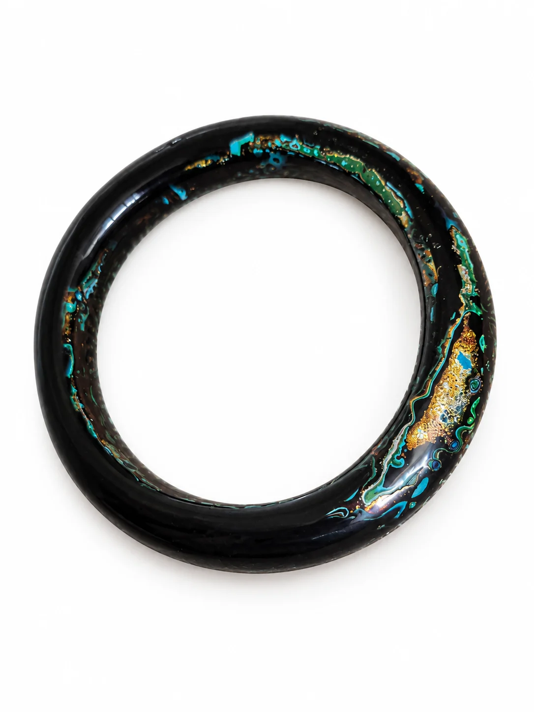 Green Lacquer Bracelet